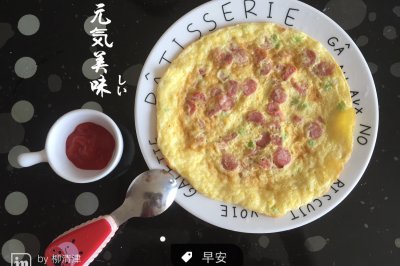 快手宝宝早餐——鸡蛋饼