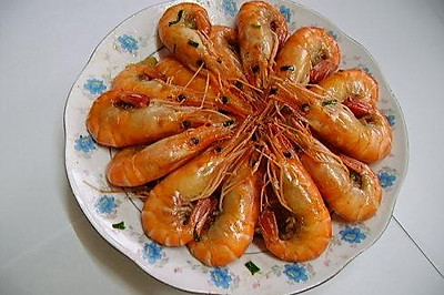 香辣油爆虾