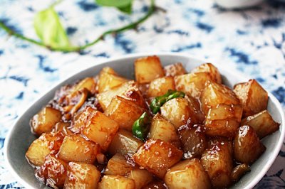 榨菜炒凉粉