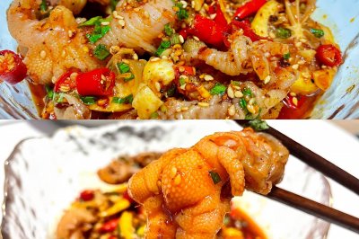 根本停不下来的酸辣鸡爪 零基础也能做
