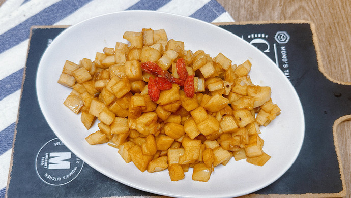 清炒藕丁