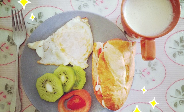 法式三明治（营养早餐）