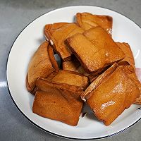 #放假请来我的家乡吃#江西上饶玉山的豆腐干炒冬菜的做法图解1