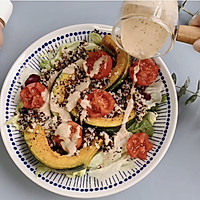 #321沙拉日#健康轻食！南瓜藜麦沙拉的做法图解8
