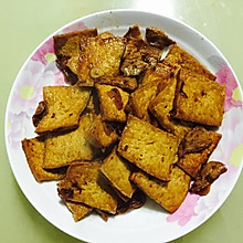 煎豆腐片炒肉