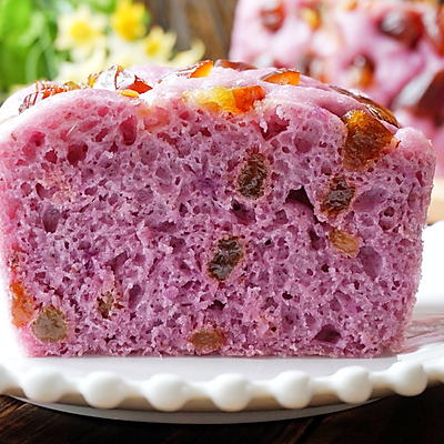 紫薯蜜枣发糕