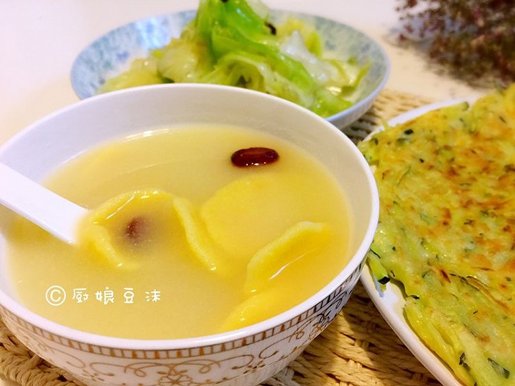 煮馍（水煮玉米烫面饼）的做法