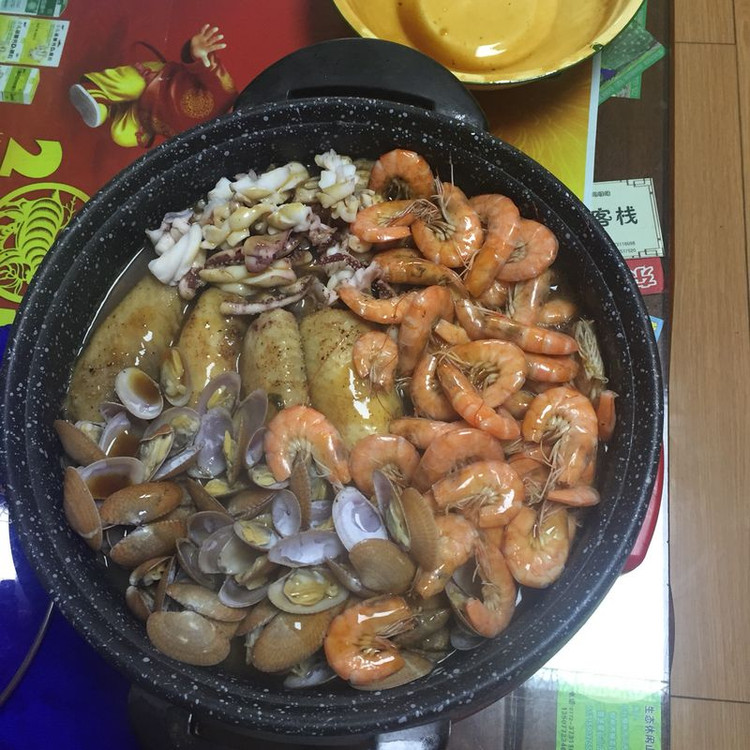 海鲜焖锅的做法