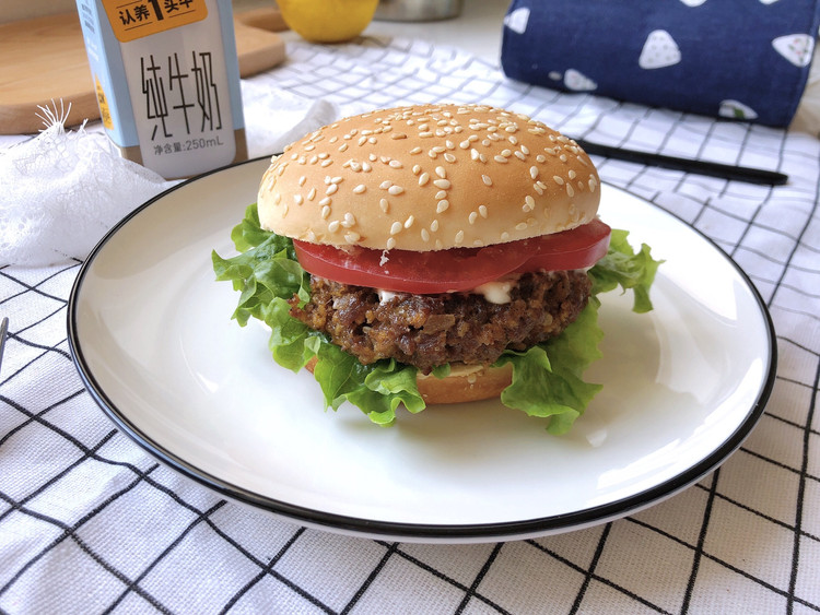 牛肉汉堡的做法
