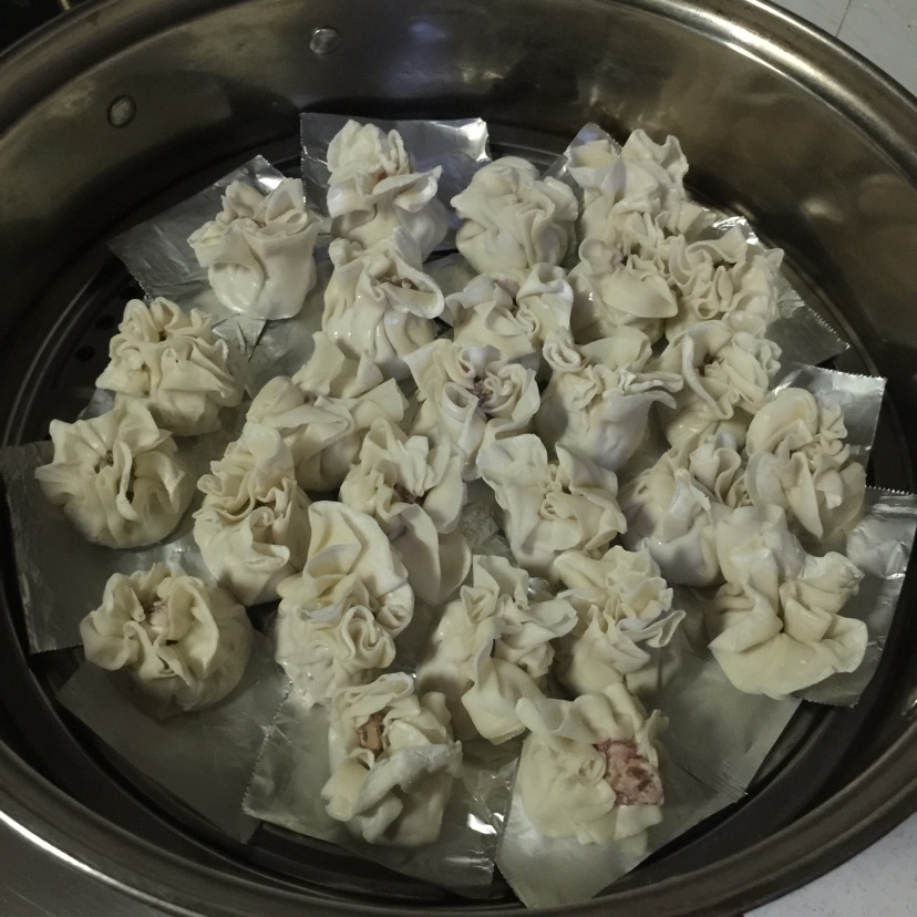 鲜肉笋末烧卖--桐乡烧卖皮，歙县的馅的做法图解9