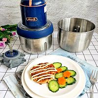 减脂沙拉肉饼的做法图解9