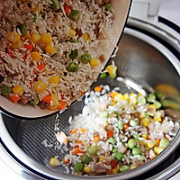 #安佳儿童创意料理#牛肉肠杂蔬米饭的做法图解5
