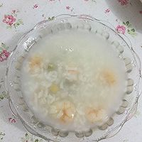 虾仁青豆粥的做法图解1