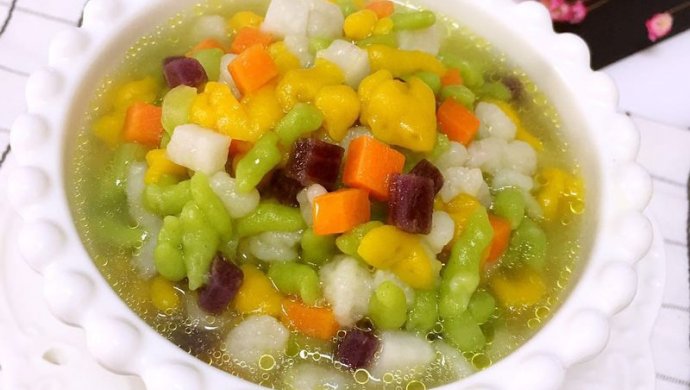 蔬菜疙瘩汤