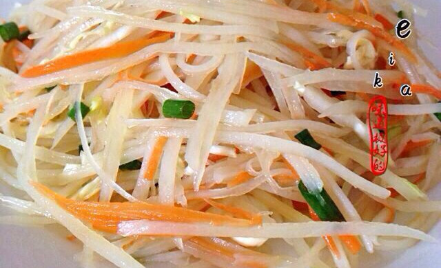 凉拌土豆丝