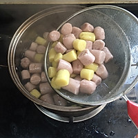 夏日炎炎之红豆芋圆番薯圆西米露糖水的做法图解4