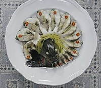 开屏孔雀鱼的做法图解6