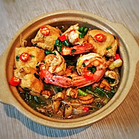 沙茶虾煲的做法图解22
