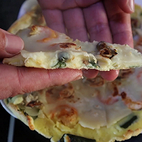 加拿大北极虾海鲜披萨的做法图解11