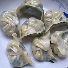 韭菜鸡蛋玉米饺子