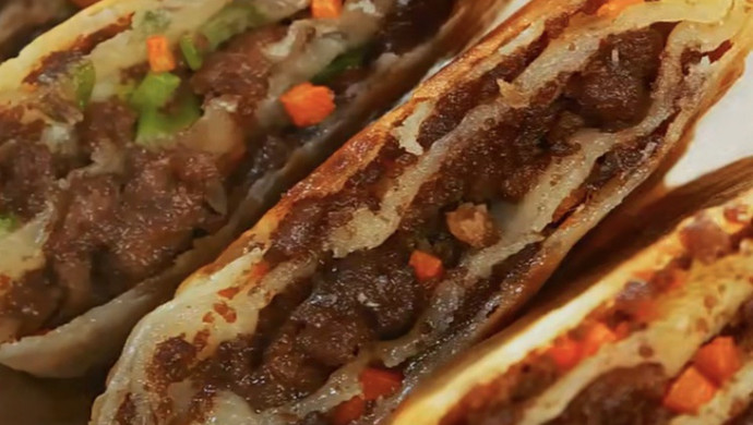 牛肉千层饼
