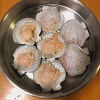 粉丝蒸扇贝的做法图解4
