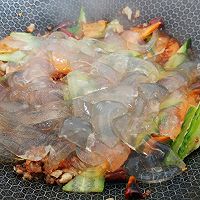 豉油辣肉炒拉皮的做法图解7