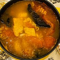 寒风天的暖❤️冬阴功汤面的做法图解9