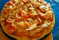 鲜虾披萨的做法