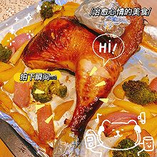 烤箱版·烤鸡～
