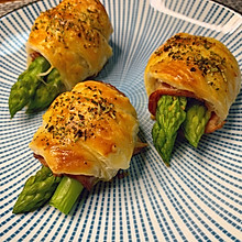 下午茶——玩转手抓饼系列之培根芦笋卷饼