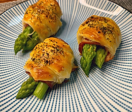 下午茶——玩转手抓饼系列之培根芦笋卷饼的做法