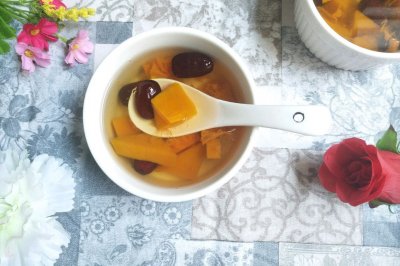 南瓜红枣甜汤