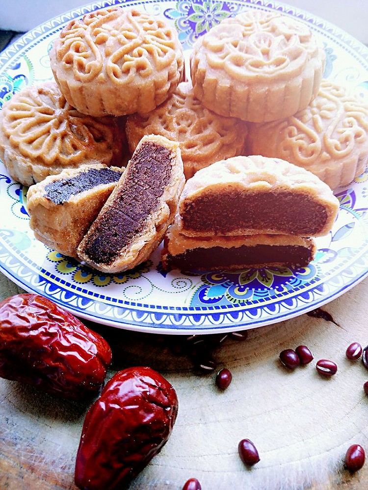 广式月饼之红枣红豆馅的做法