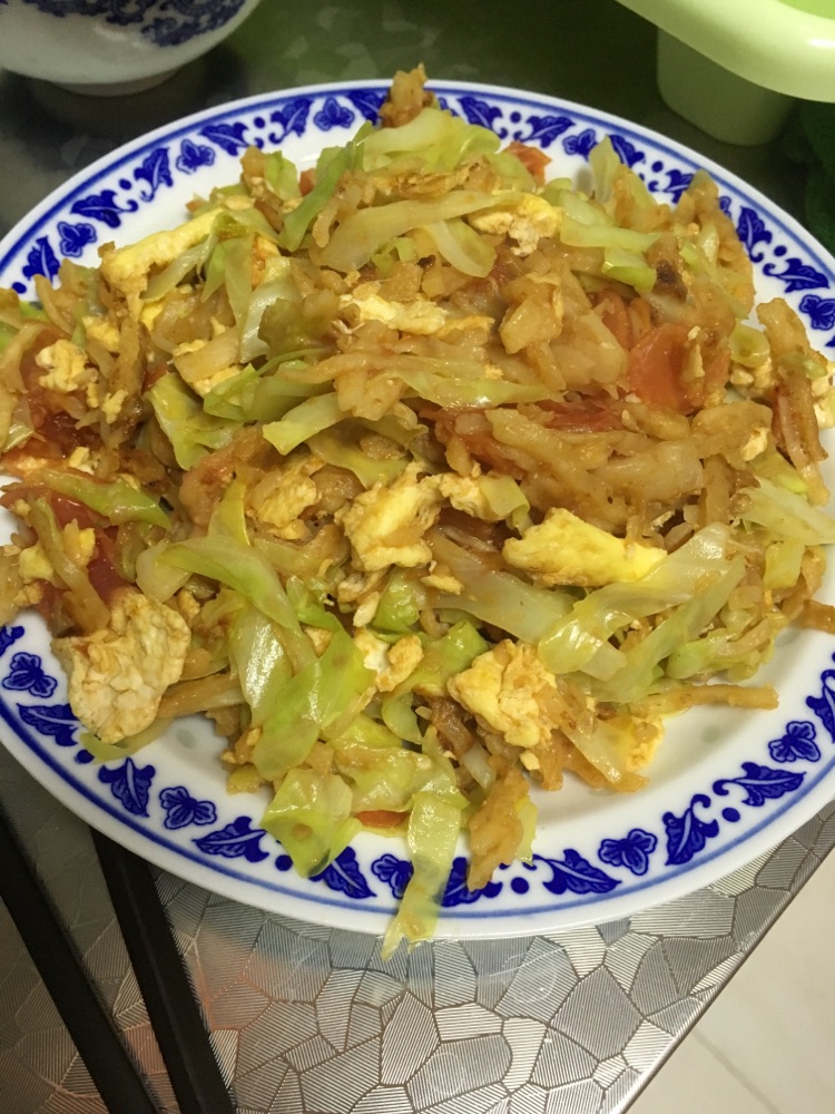 素炒饼