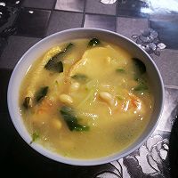 蛋饺萝卜黄豆汤的做法图解13