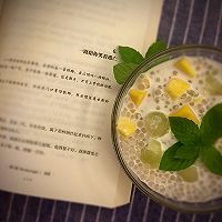 芒果水晶葡萄西米露的做法图解5