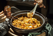 冬菇糯米双蟹饭的做法