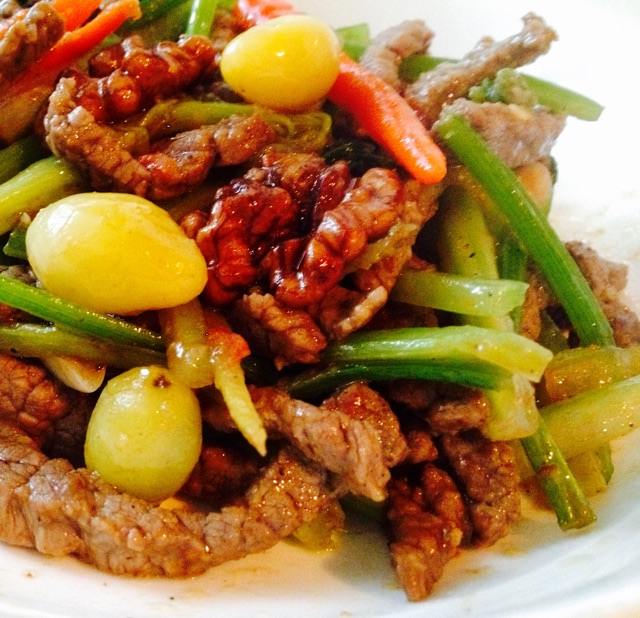芹菜炒肉丝的做法图解8