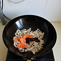 黑椒蚝油白玉菇的做法图解5