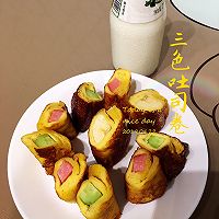 三色吐司卷—5分钟早餐的做法图解7