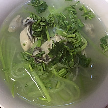 海蛎子萝卜粉丝汤