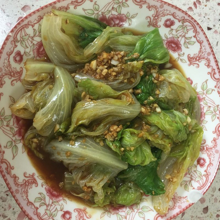 蚝油生菜的做法