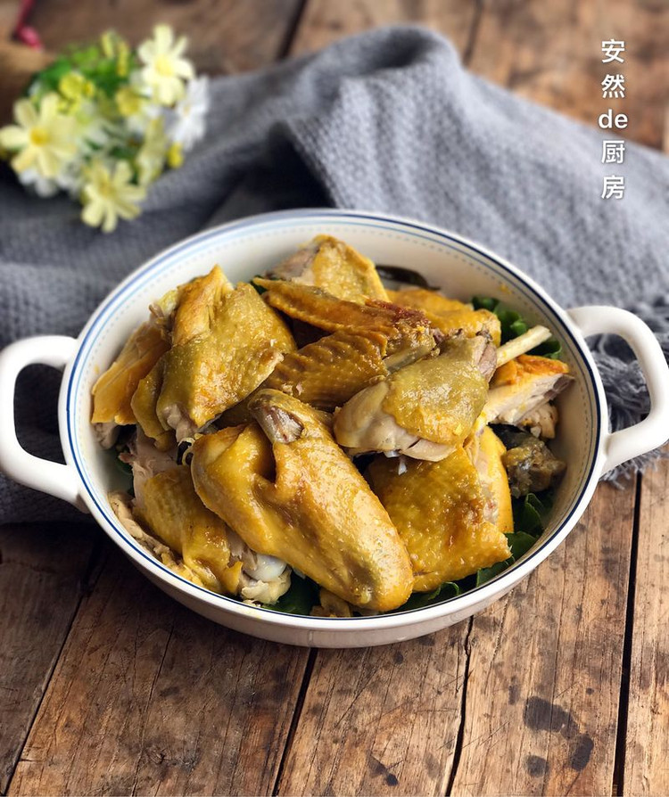 电饭锅版盐焗鸡的做法