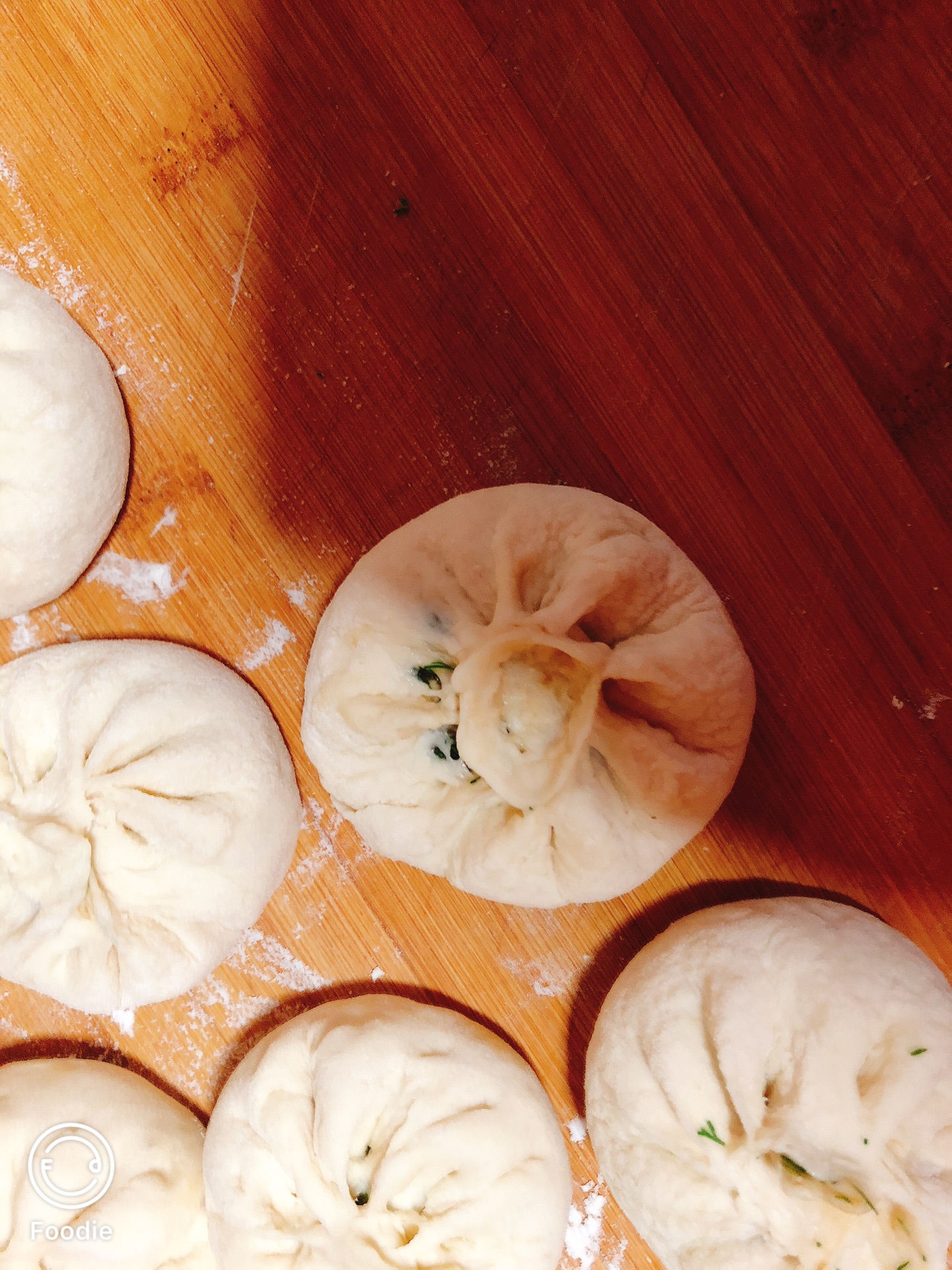 Pork and fennel filling