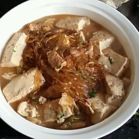 猪肉粉条炖豆腐的做法图解9