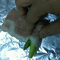 黑胡椒培根烤芦笋的做法图解2