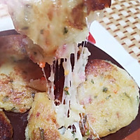 #奈特兰芝士粉挑战赛#拉丝芝士土豆饼的做法图解11