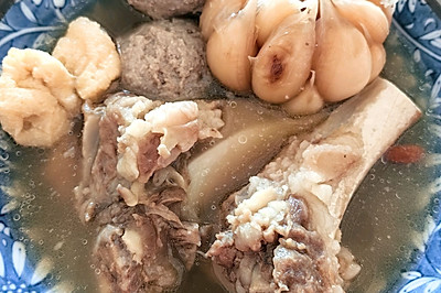 南洋牛肉肉骨茶（自制牛肉丸版）