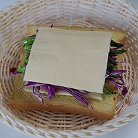 杂蔬三明治的做法图解6